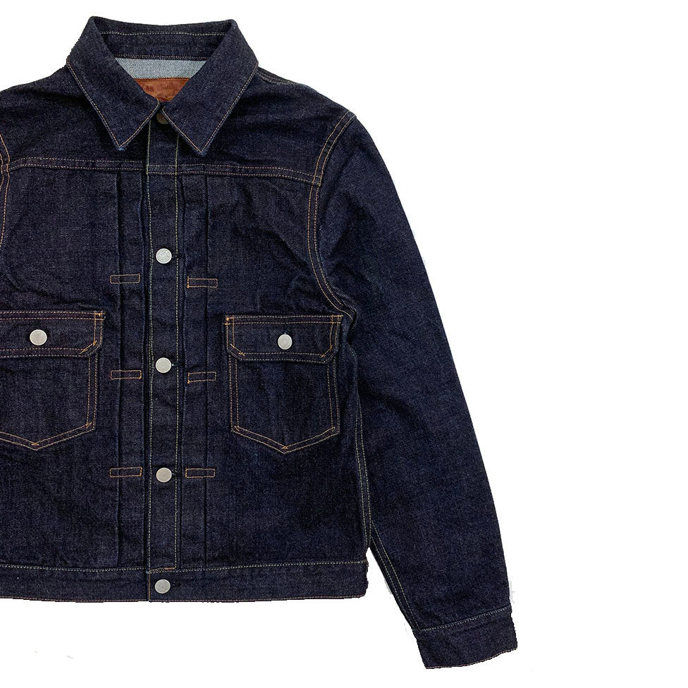 Dry BonesドライボーンズDenim濃紺デニムカバーオールジャケット36 Dry BonesドライボーンズDenim濃紺デニムカバーオールジャケット36