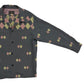Border Argyle Open Shirt
