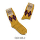 Irregular Argyle Socks