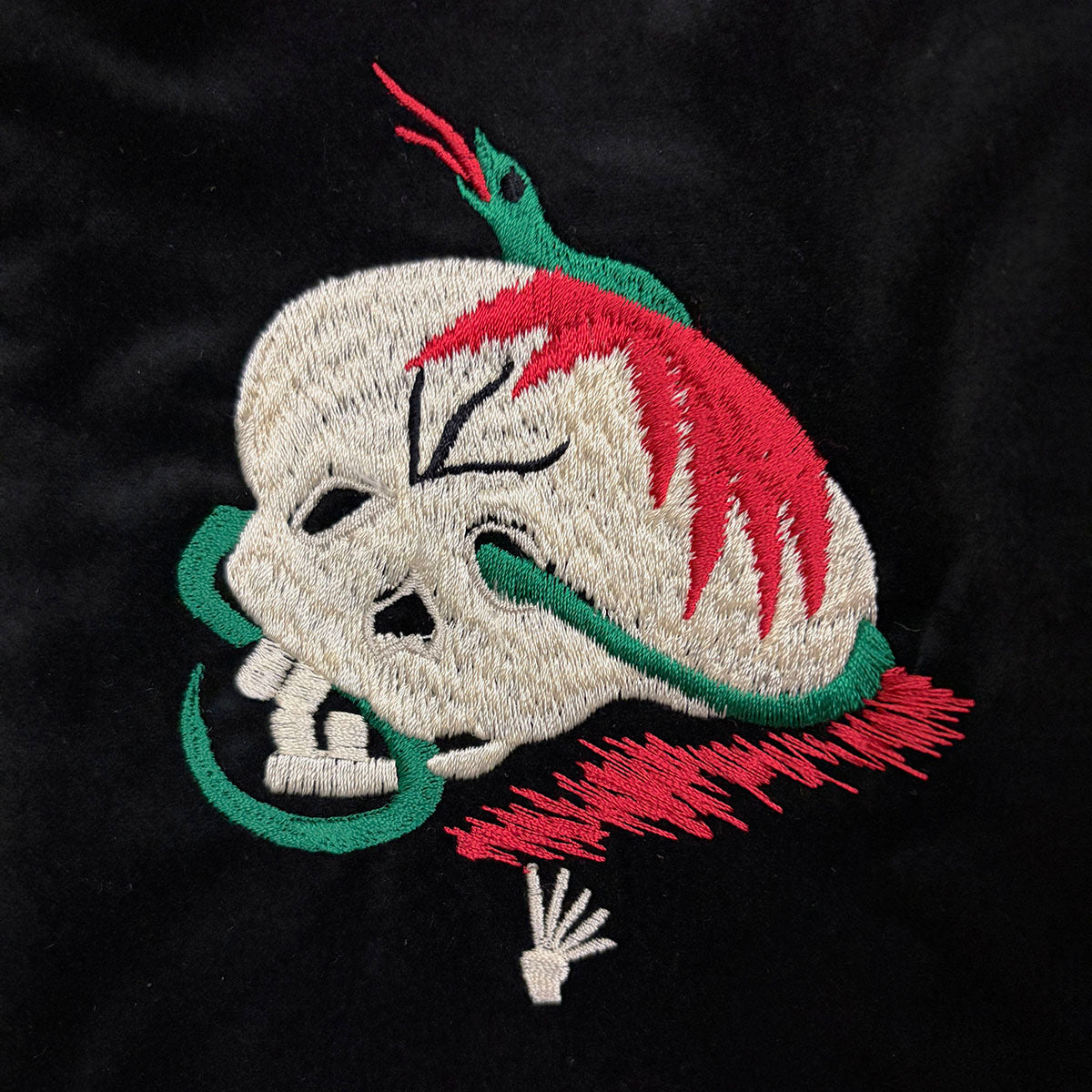Embroidered Jacket “SKULL”