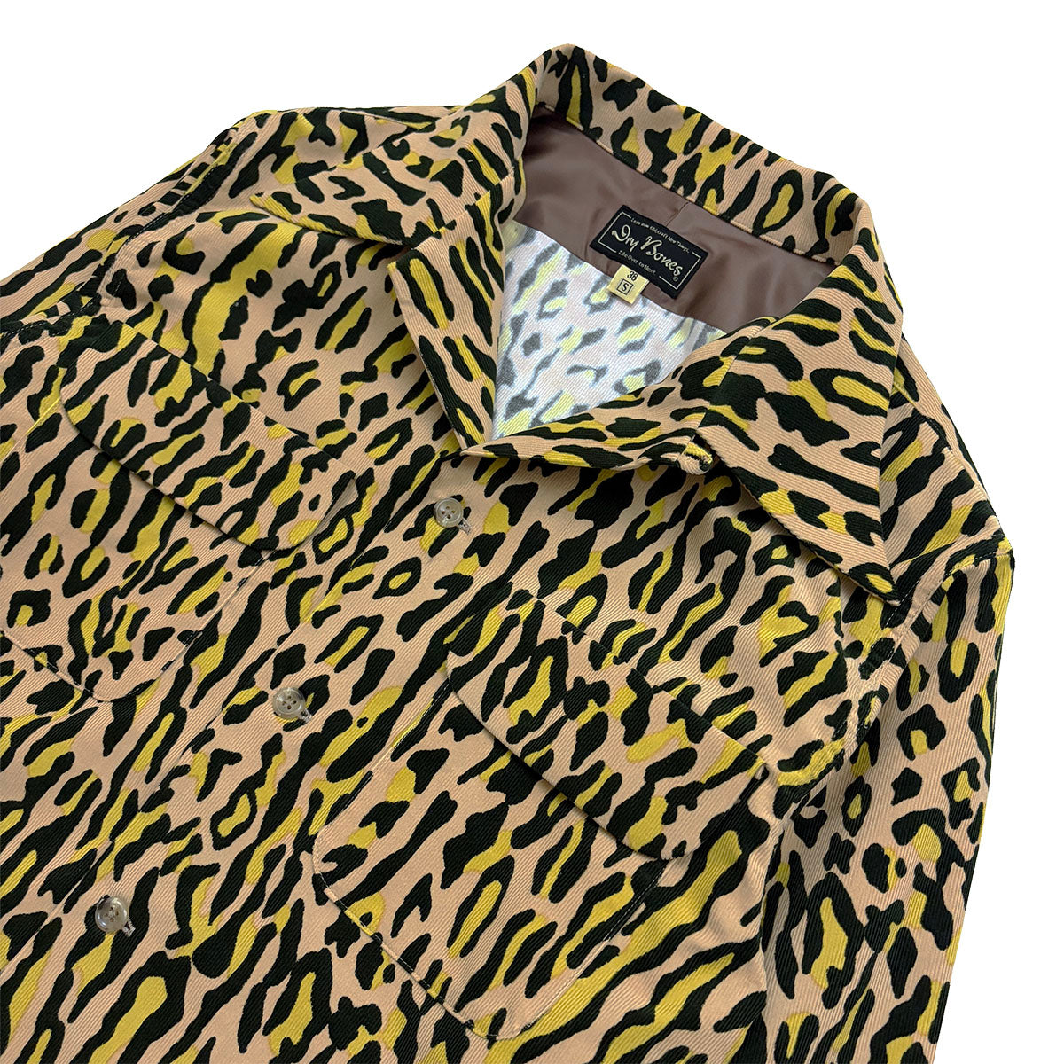 Print 2 Flap Open Shirt “VINCENT’S LEO”