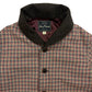 Shawl Collar Plaid Jacket