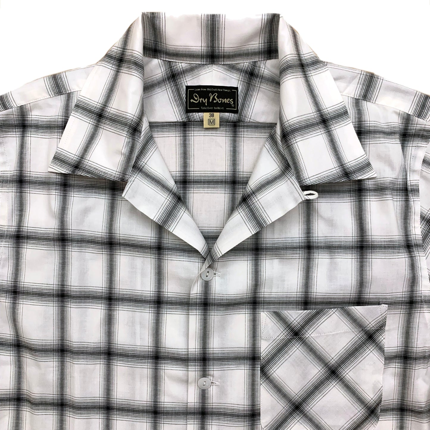 S/S Ombre Check Open Shirt