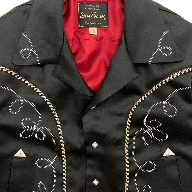 Western Style Satin Jacket