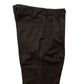 Wool Satin Two Tuck Trousers