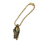 Brass Skull Charm