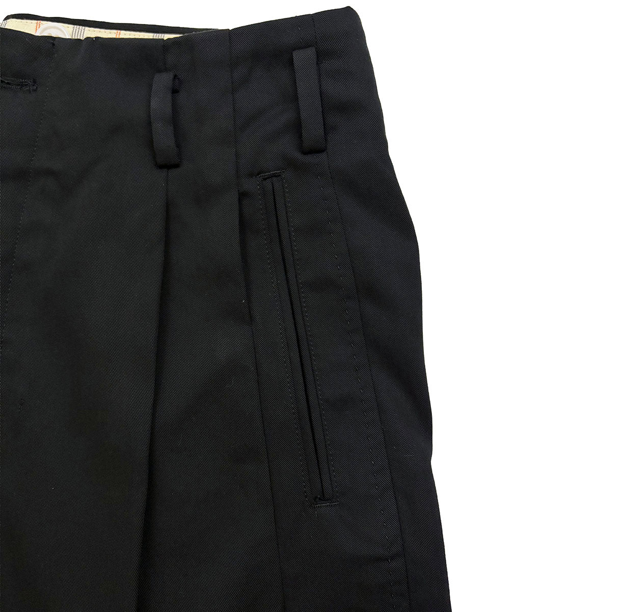 Hand Stitched Two Tuck Trousers