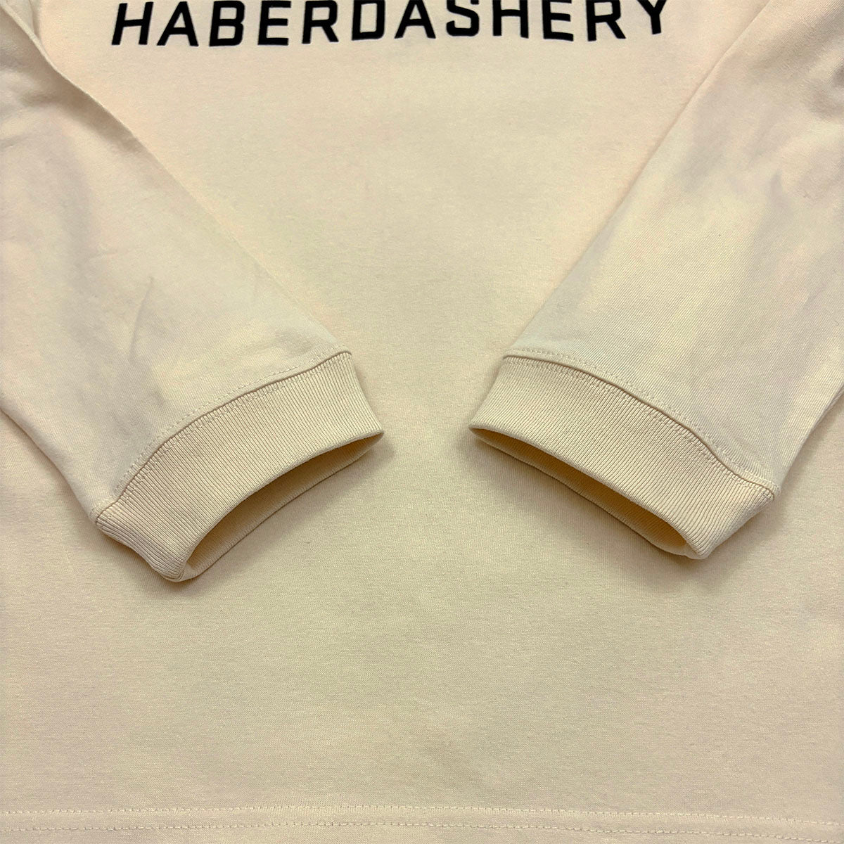 Print L/S T-Shirt “HABERDASHERY”