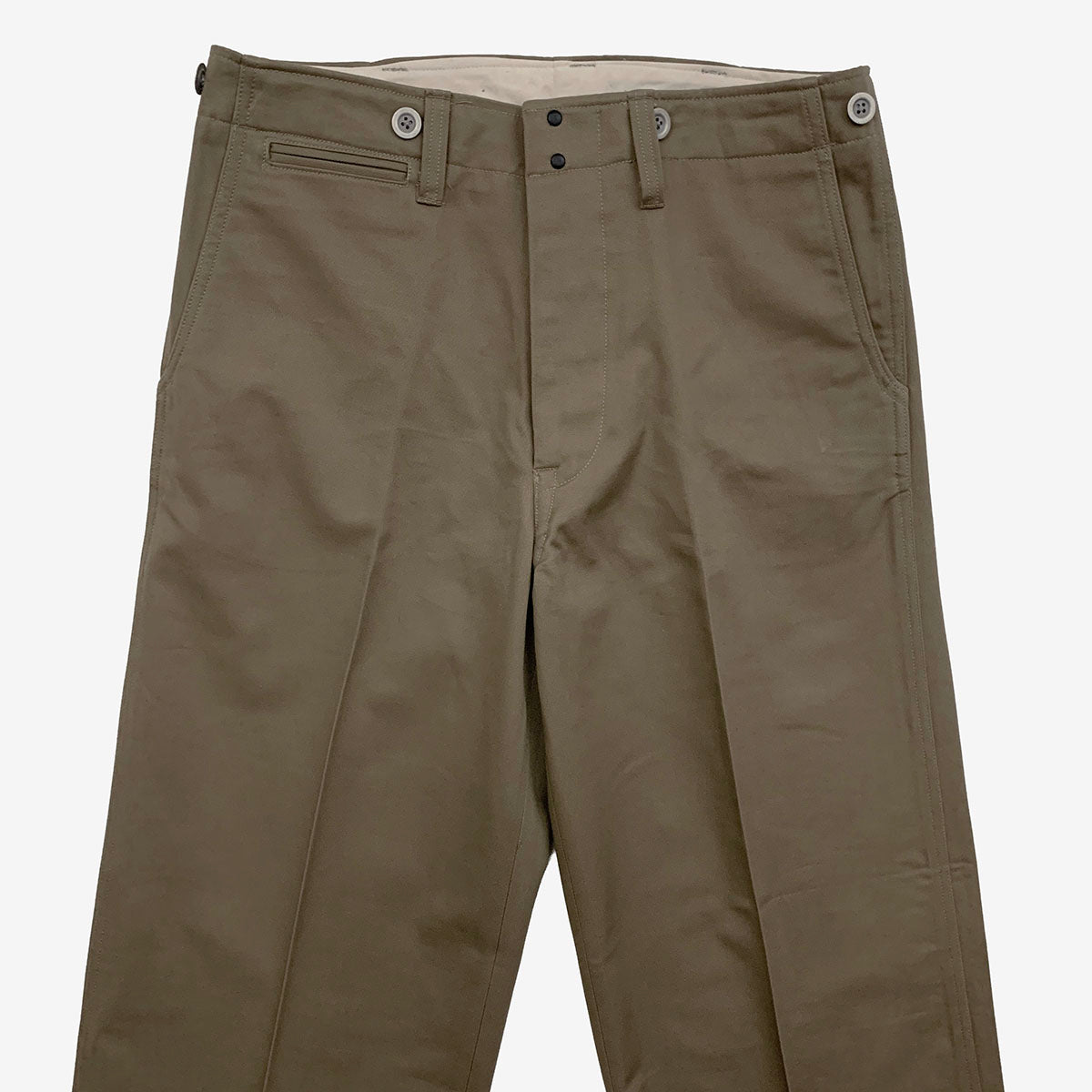 The Civil War Type Chino Cloth Trousers