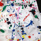 Print 2tone Italian Collar Shirt “J.POLLOCK”