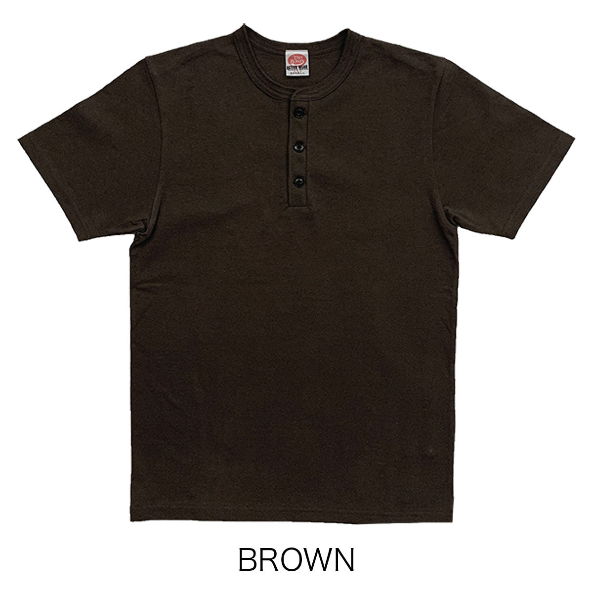 S/S Henley Neck Shirt