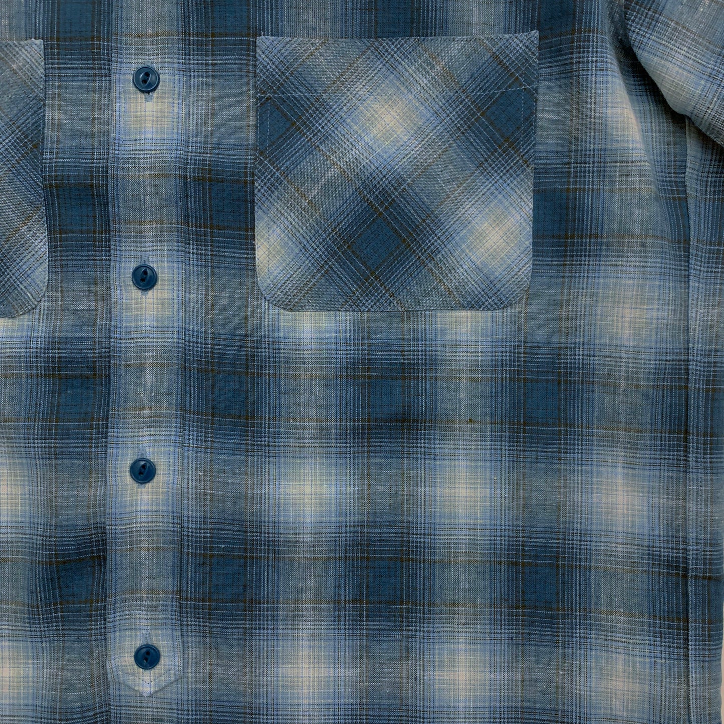 S/S Ombre Check Work Shirt