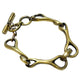 Brass Bit Bracelet