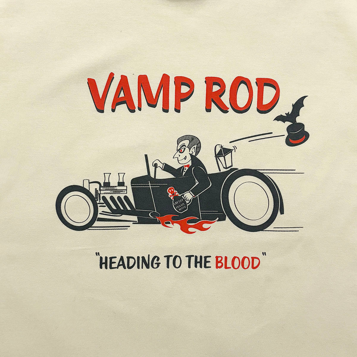 プリントTシャツ “VAMP ROD”/ DRY BONES【ドライボーンズ】 – Dry