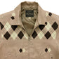 Border Argyle Gabardine Jacket