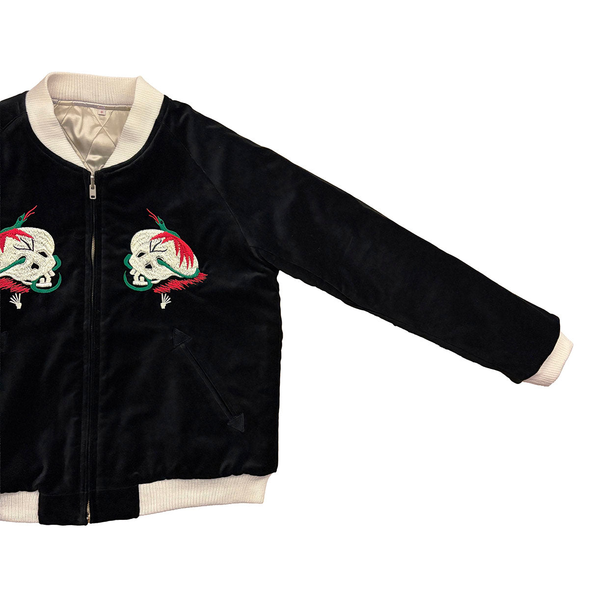 Embroidered Jacket “SKULL”