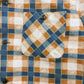 Cotton Print Open Shirt