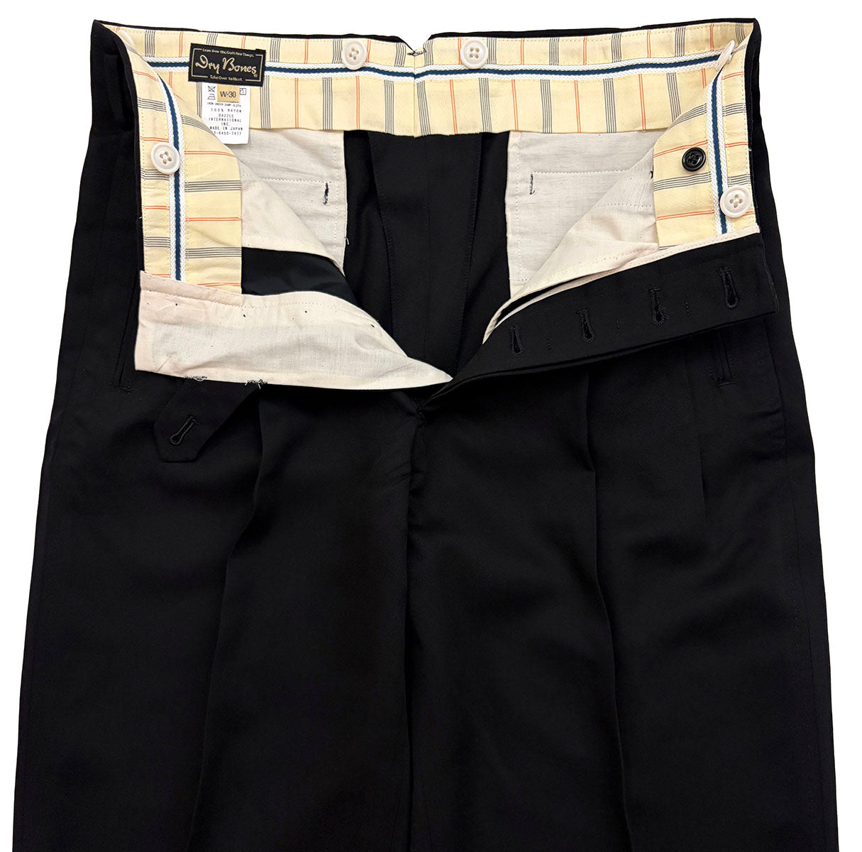 Hand Stitched Two Tuck Trousers