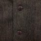 Tweed Shawl Collar Vest