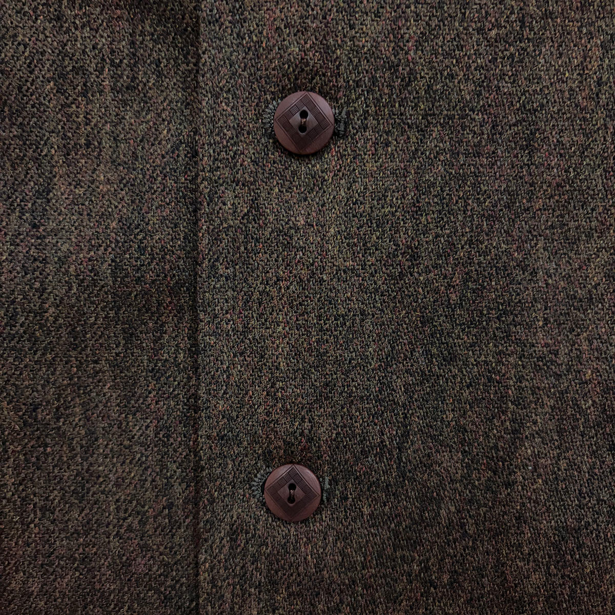 Tweed Shawl Collar Vest
