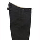 High Back Black Chambray Work Trousers 