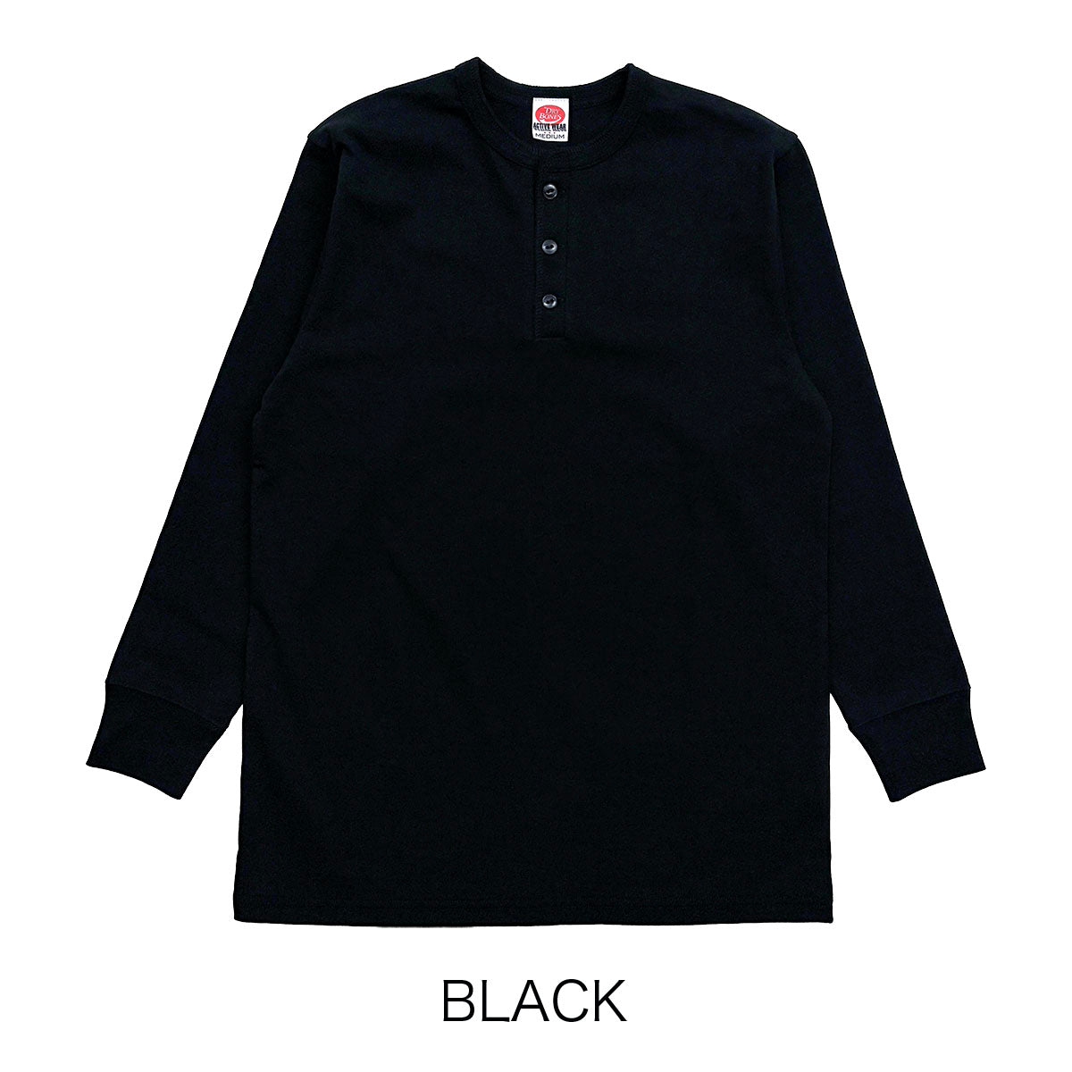 L/S Henley Neck Shirt
