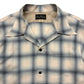 Ombre Check Open Shirt
