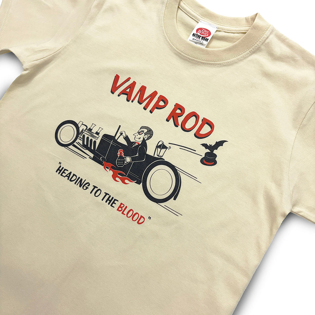 プリントTシャツ “VAMP ROD”/ DRY BONES【ドライボーンズ】 – Dry