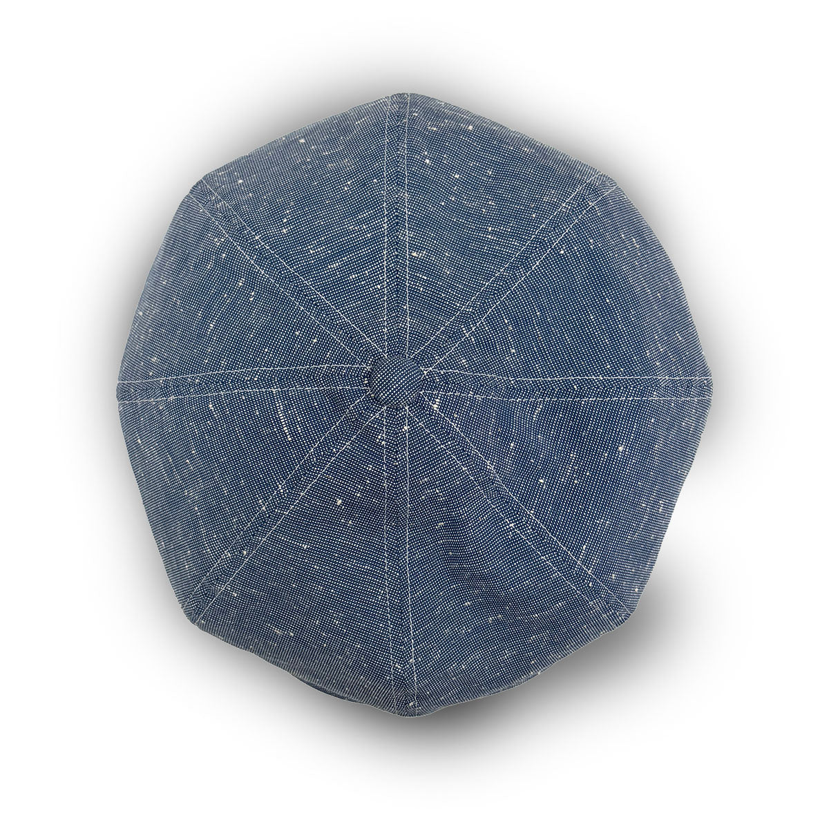 纯色结子贝雷帽