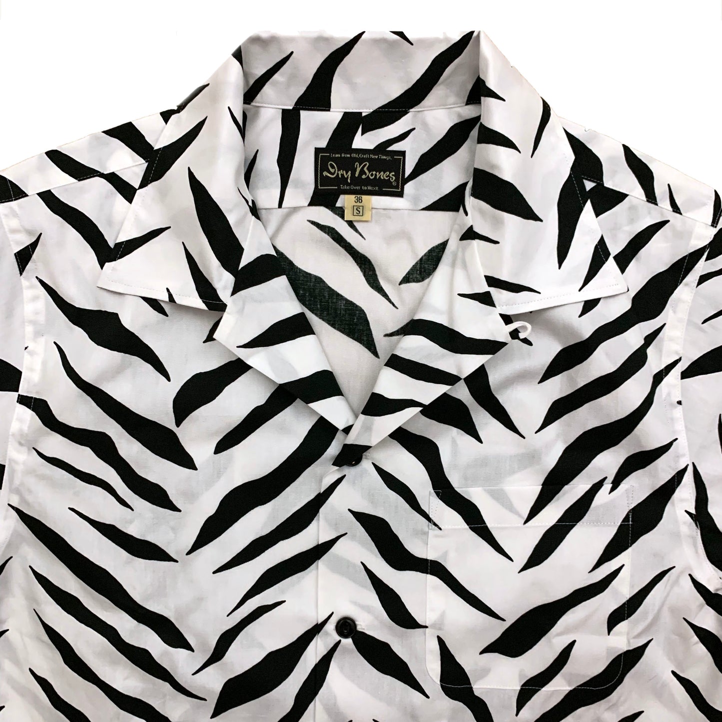 S/S Print Open Shirt“ZEBRA”
