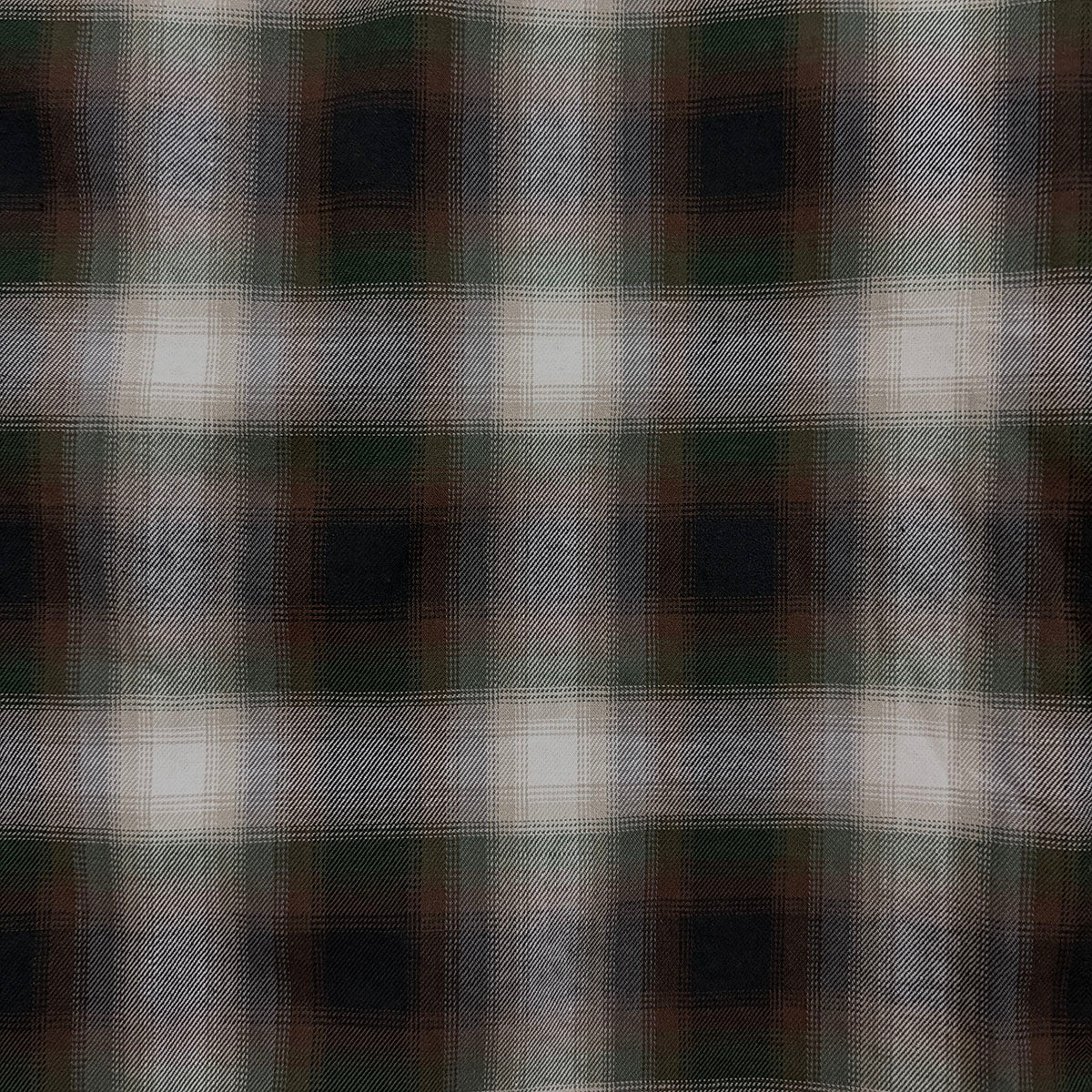 Ombre Check 2 Flap Open Shirt