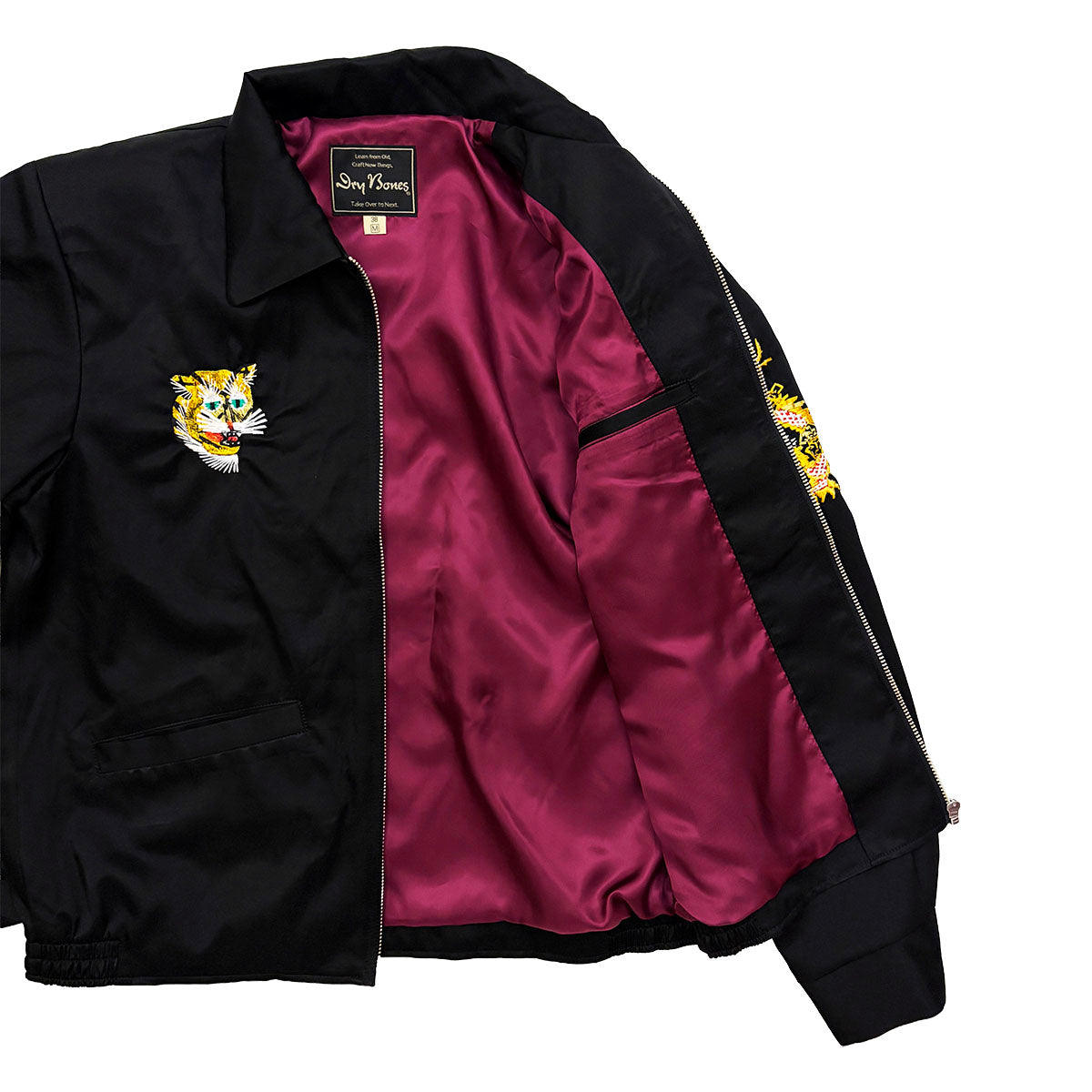 Embroidered Jacket “福禄寿” – Dry Bones Online Shop