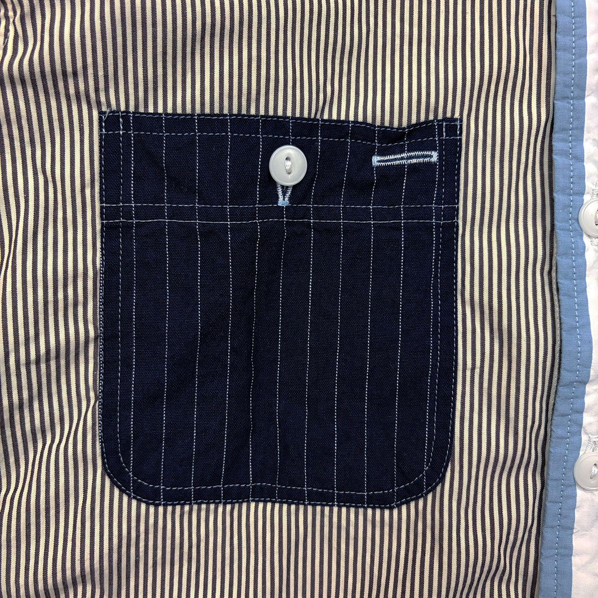 End of Day Stripe Work Shirt