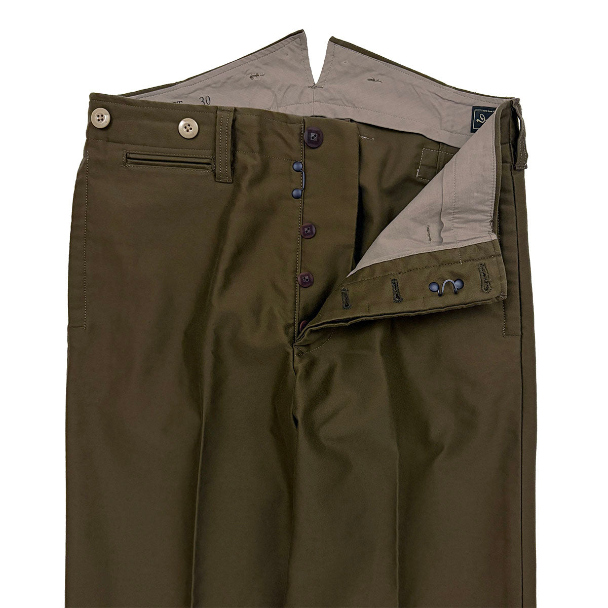 Moleskin High Back Work Trousers