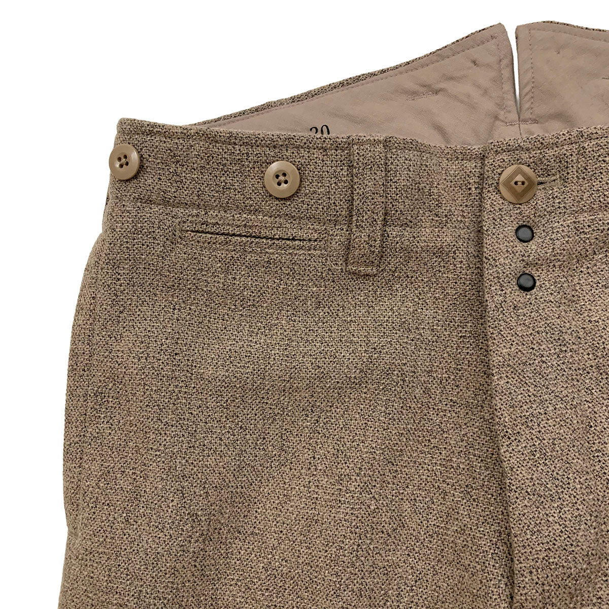Tweed High Back  Work Trousers