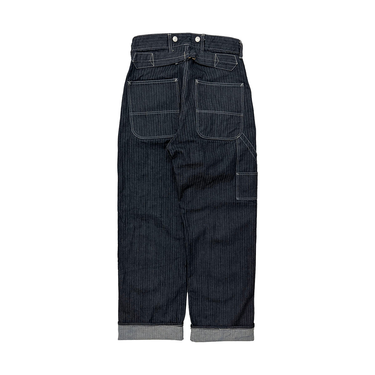 Herringbone Denim Painter Pants