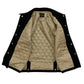 Solid Piping Car Coat