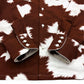 Print Flannel Western Open Shirt“HOLSTEIN”