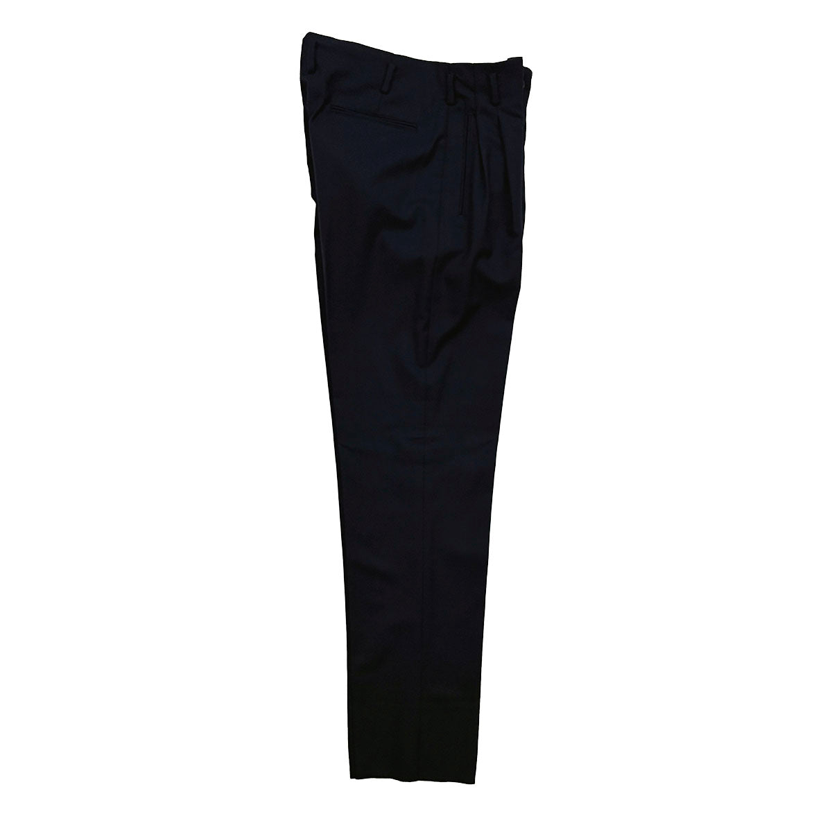Dry Bones ブラックスラックス W-34•トラウザース ウールギャバジン ツータックトラウザース/ DRY BONES【ドライボーンズ