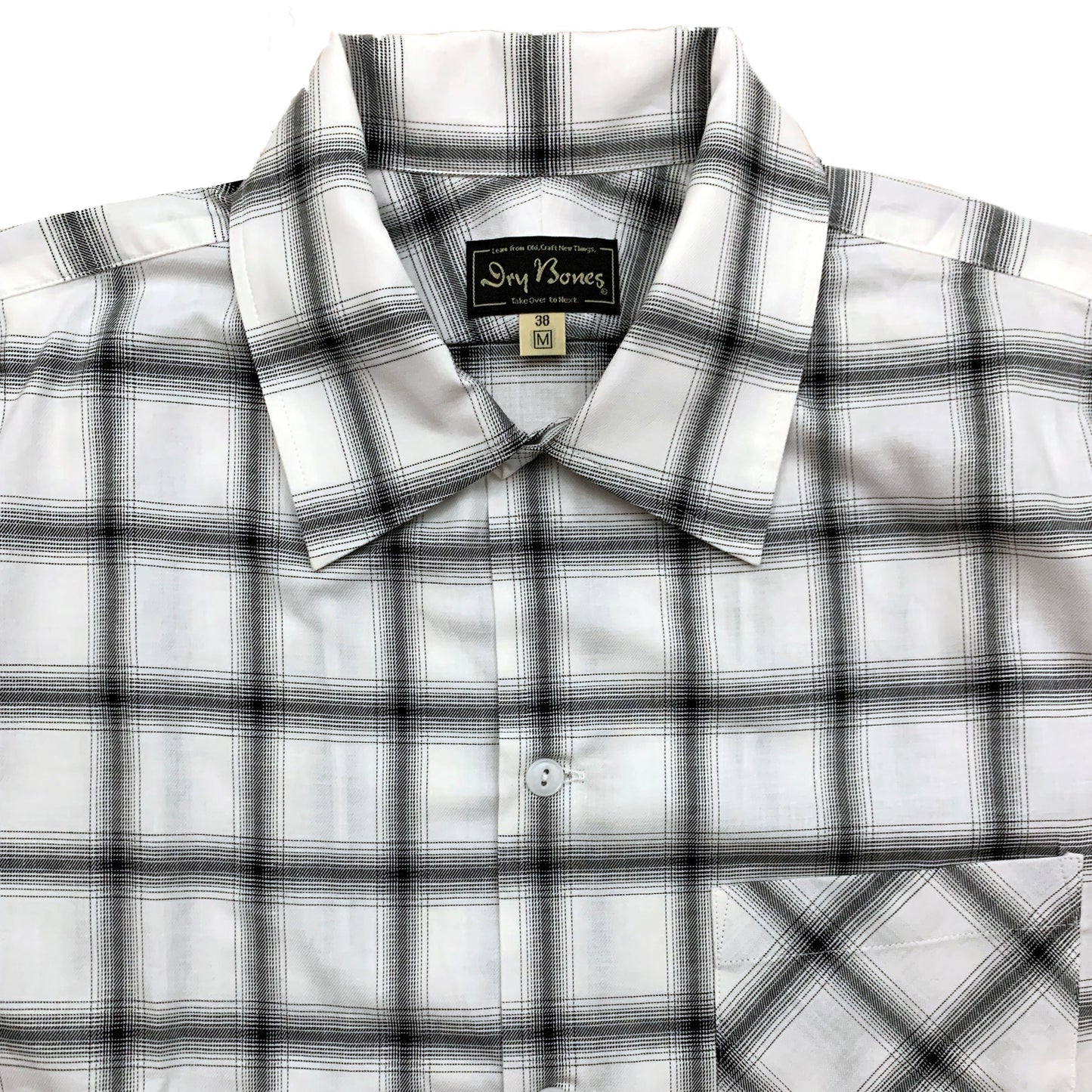 S/S Ombre Check Open Shirt