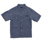 S/S Chambray Open Work Shirt
