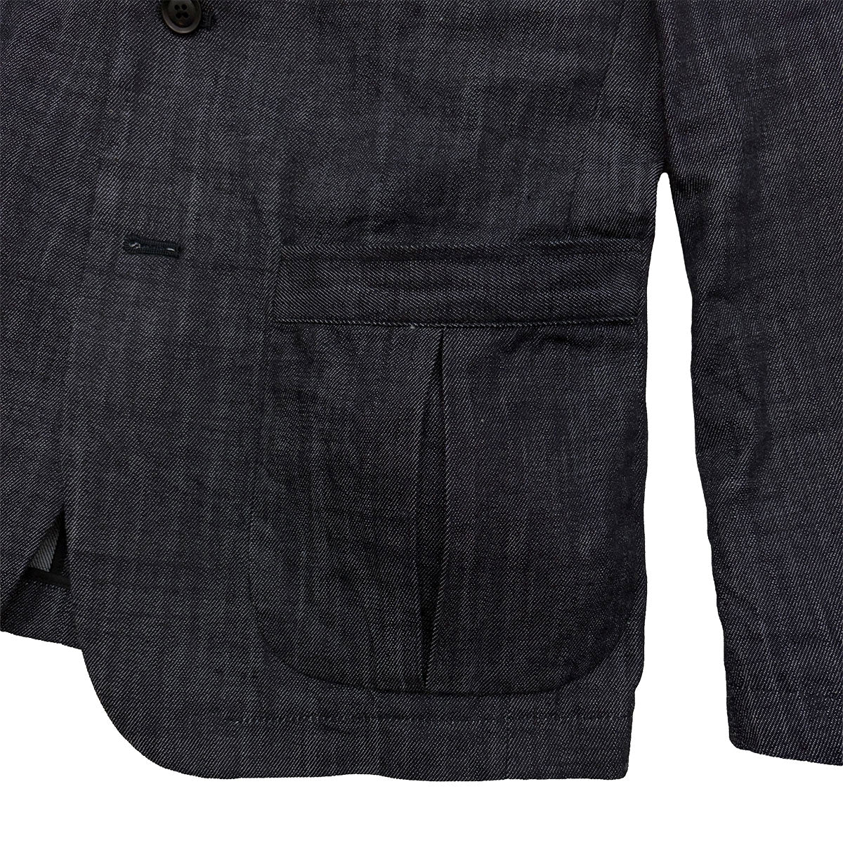 Denim Peaked lapel Jacket