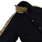 Solid Piping Car Coat