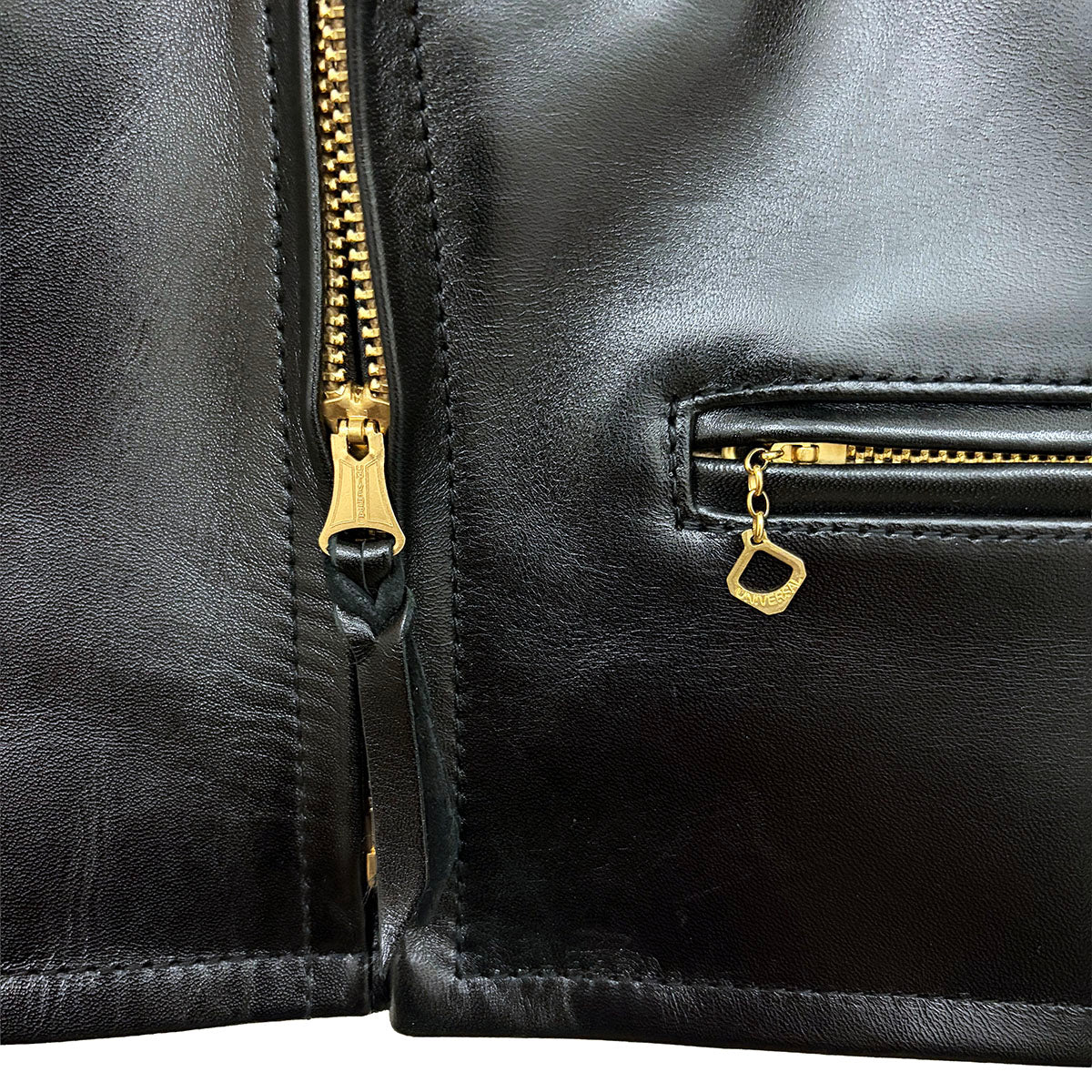 Aviator Type Leather Jacket