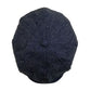 Navy Stitch Denim Casquette