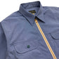 Hairline Half Zip Work Shirt
