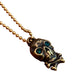 Brass Skull Charm