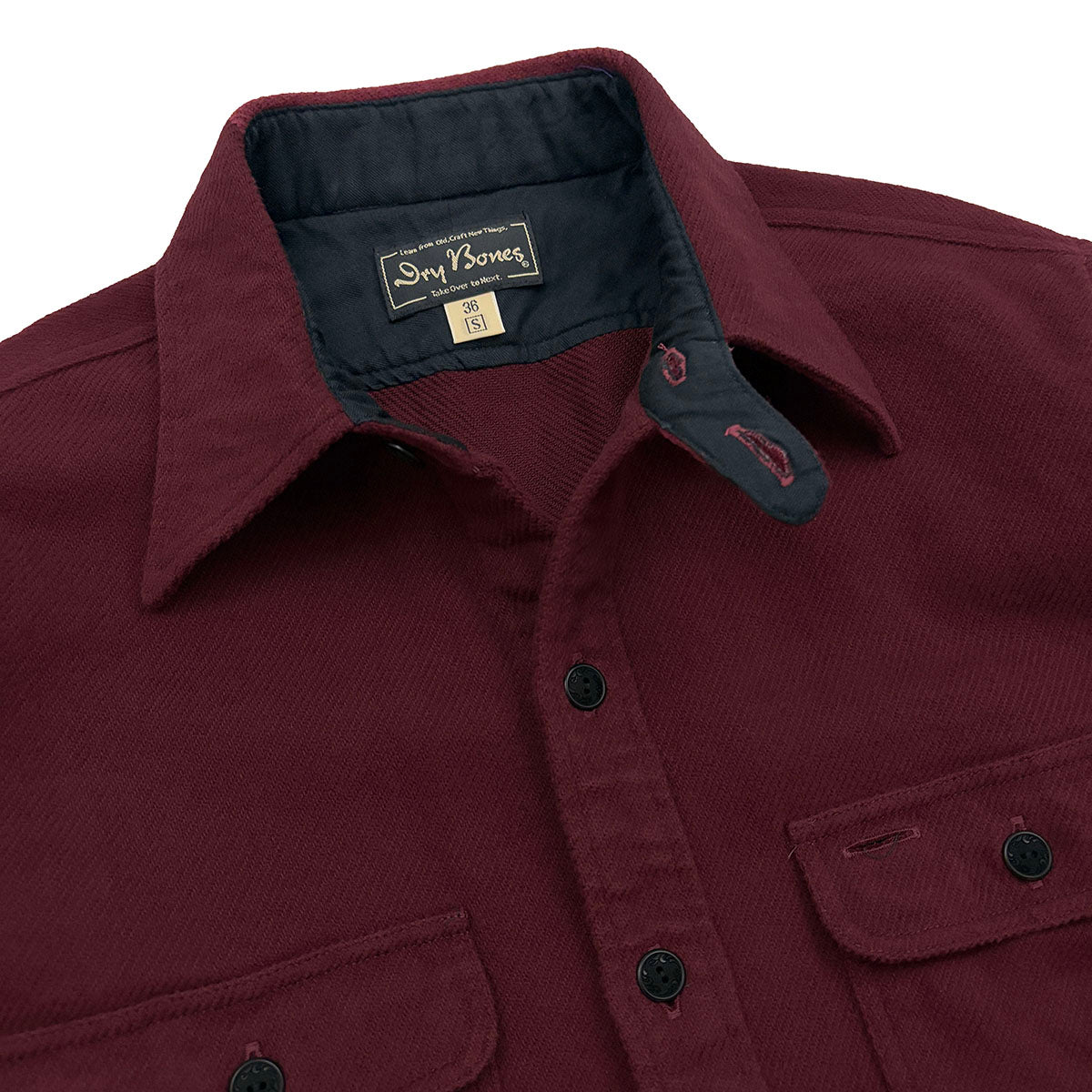 Solid Flannel Work Shirt