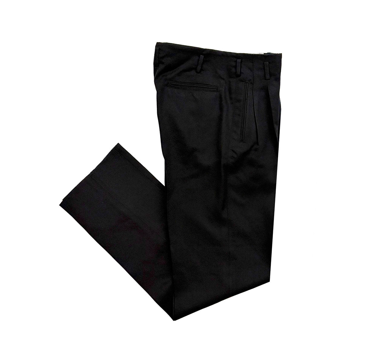 Hand Stitched Two Tuck Trousers