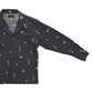 Long Sleeve Print Open Shirt “DOTTING ARGYLE”